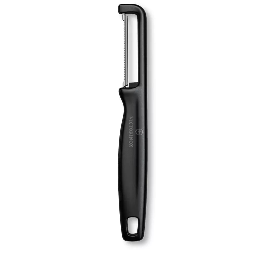 Iota Serrated Peeler – Black