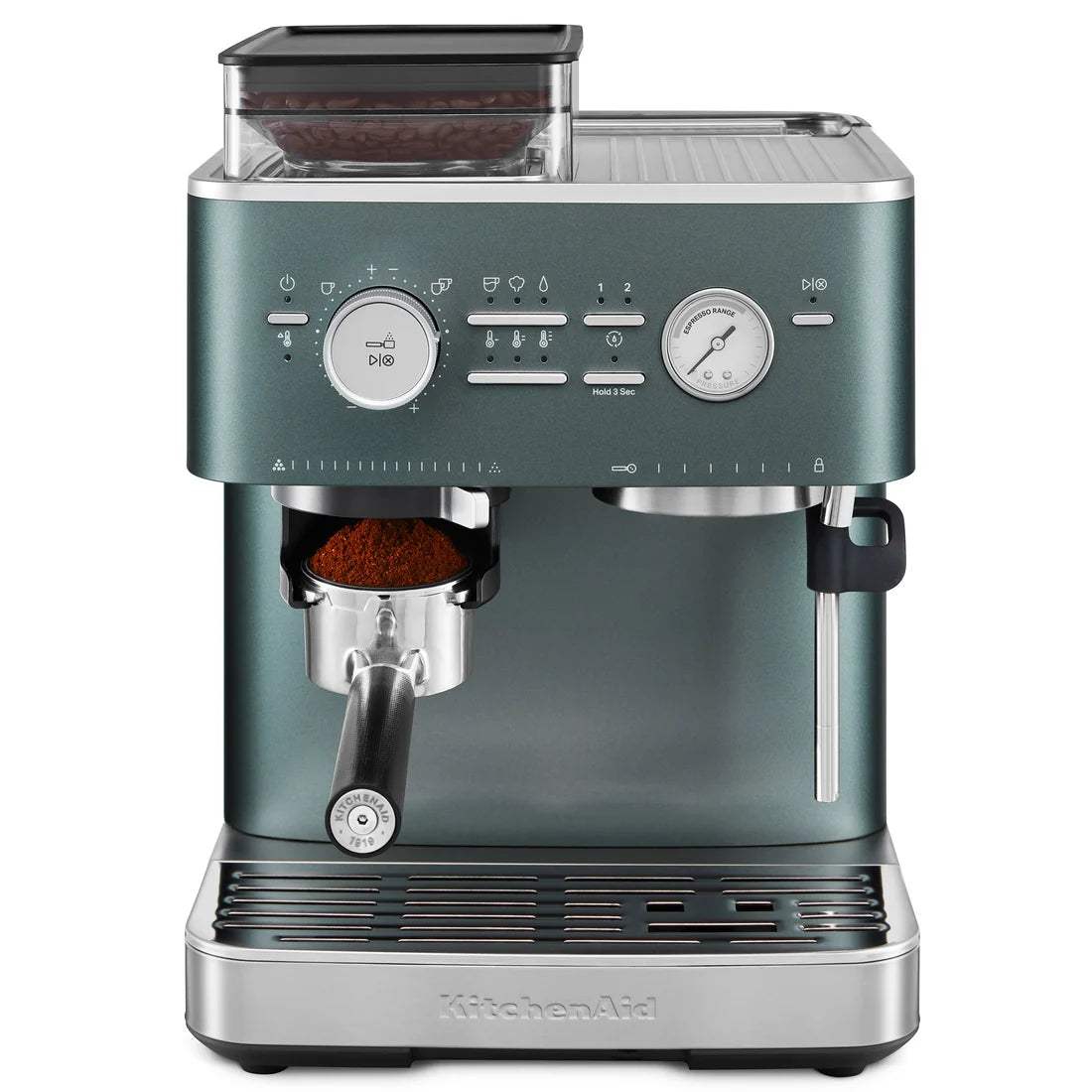 Semi-Automatic Espresso Machine with Burr Grinder – Juniper