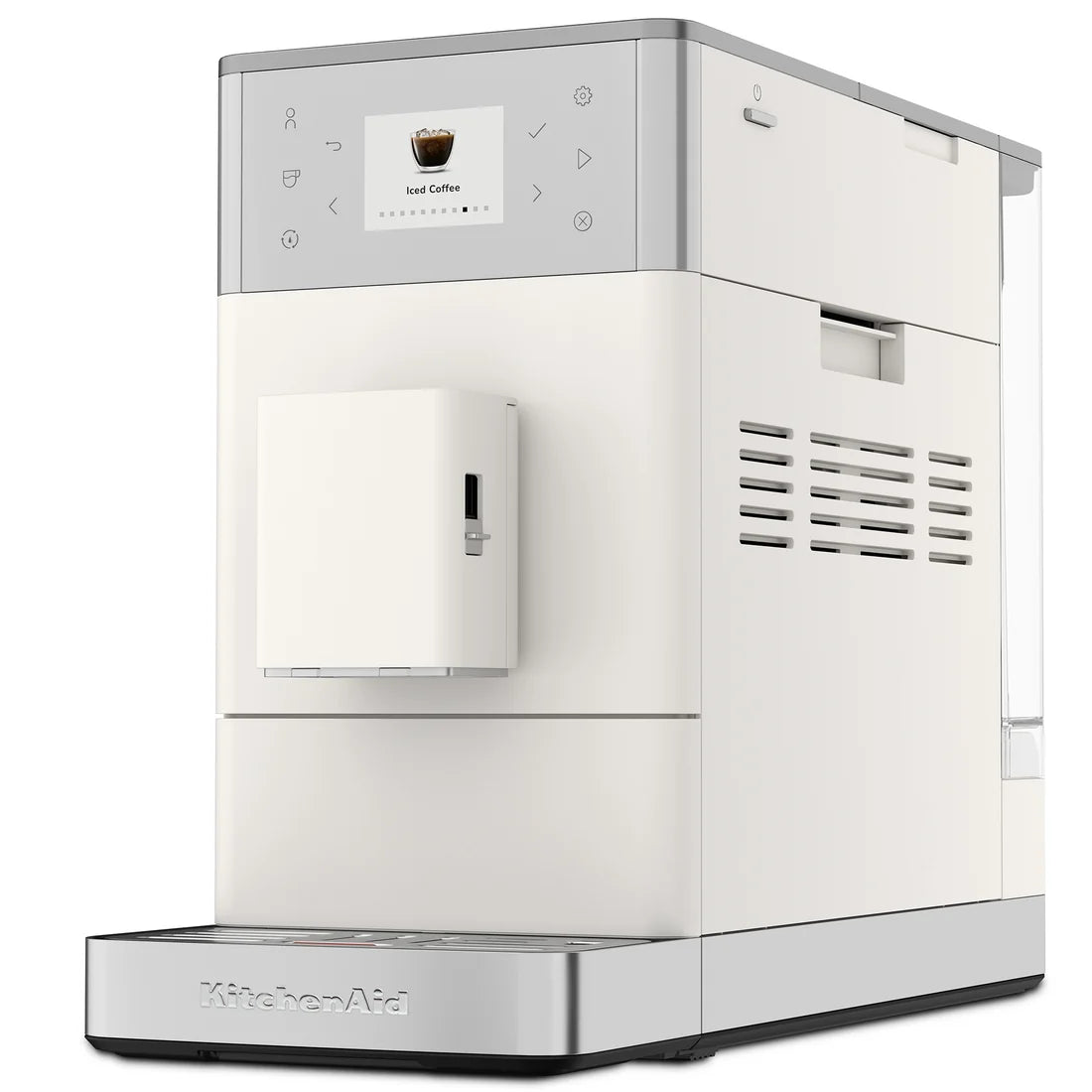 Fully Automatic Espresso Machine KF3 with Iced Coffee – Porcelain White