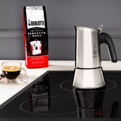 New Venus Induction Stovetop Espresso Maker, 4 Cup