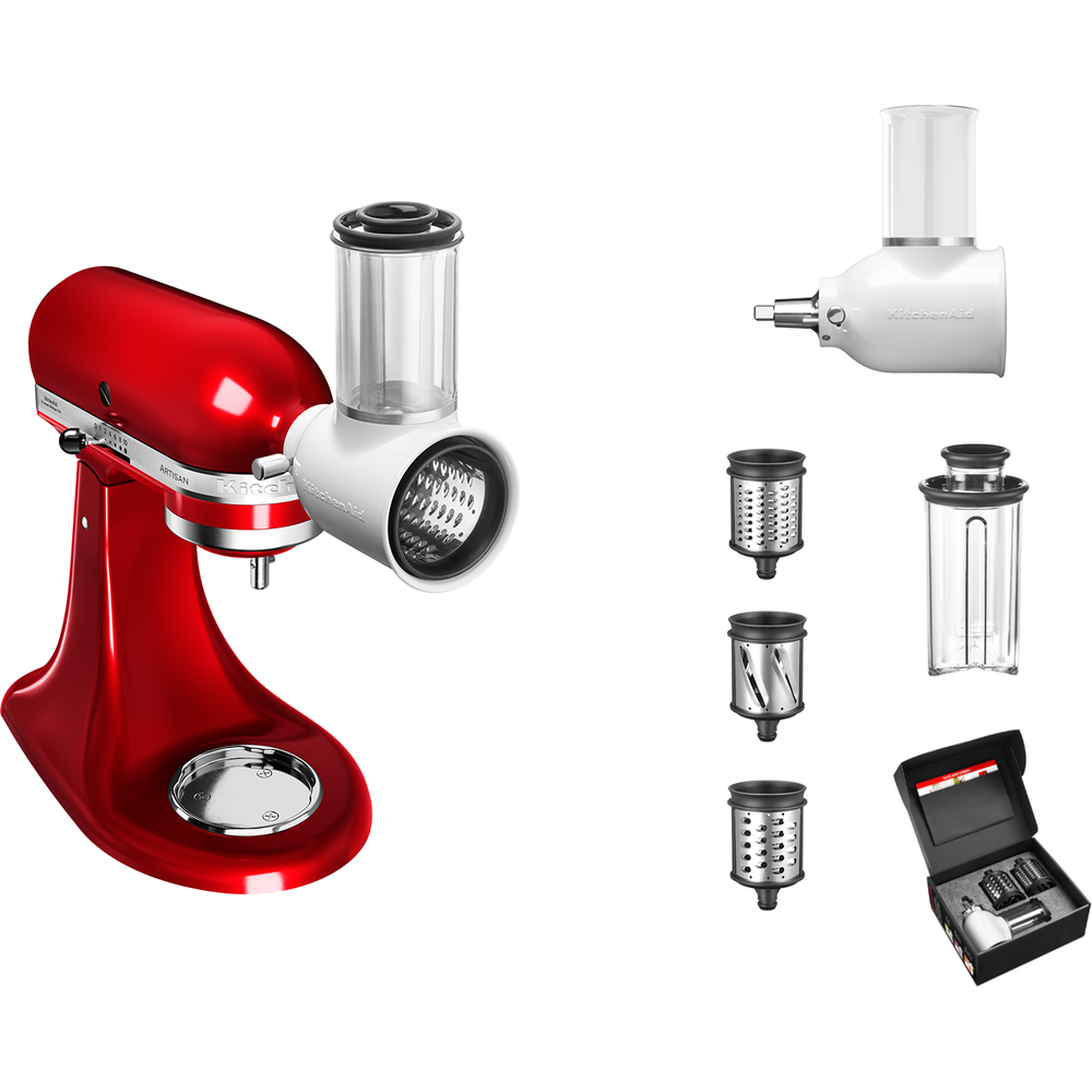 Gourmet mixer attachment set