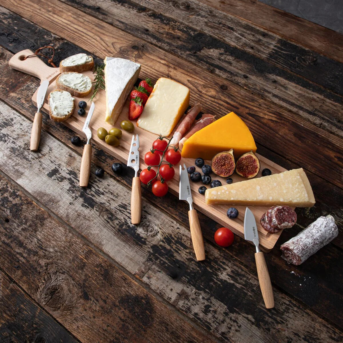 Cheese Knife Set Amigo Small, 5 Pieces