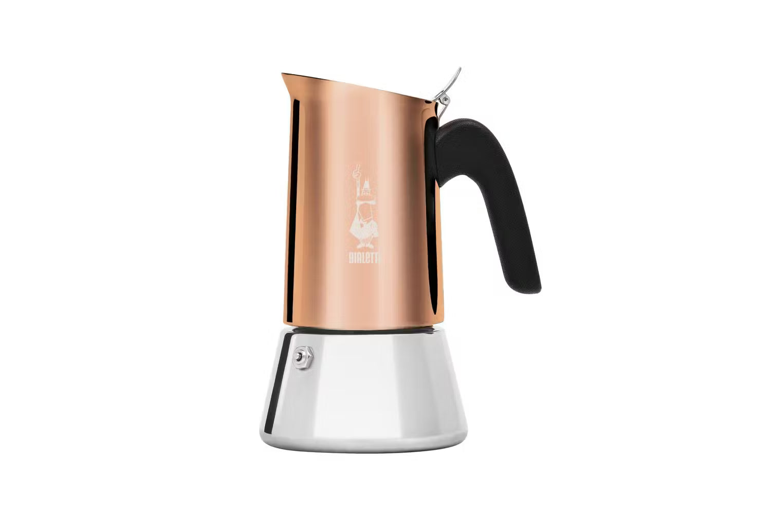 Venus Induction Stovetop Espresso Maker, 4 Cup – Copper