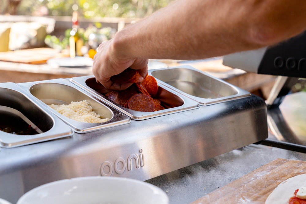 Pizza Topping Station