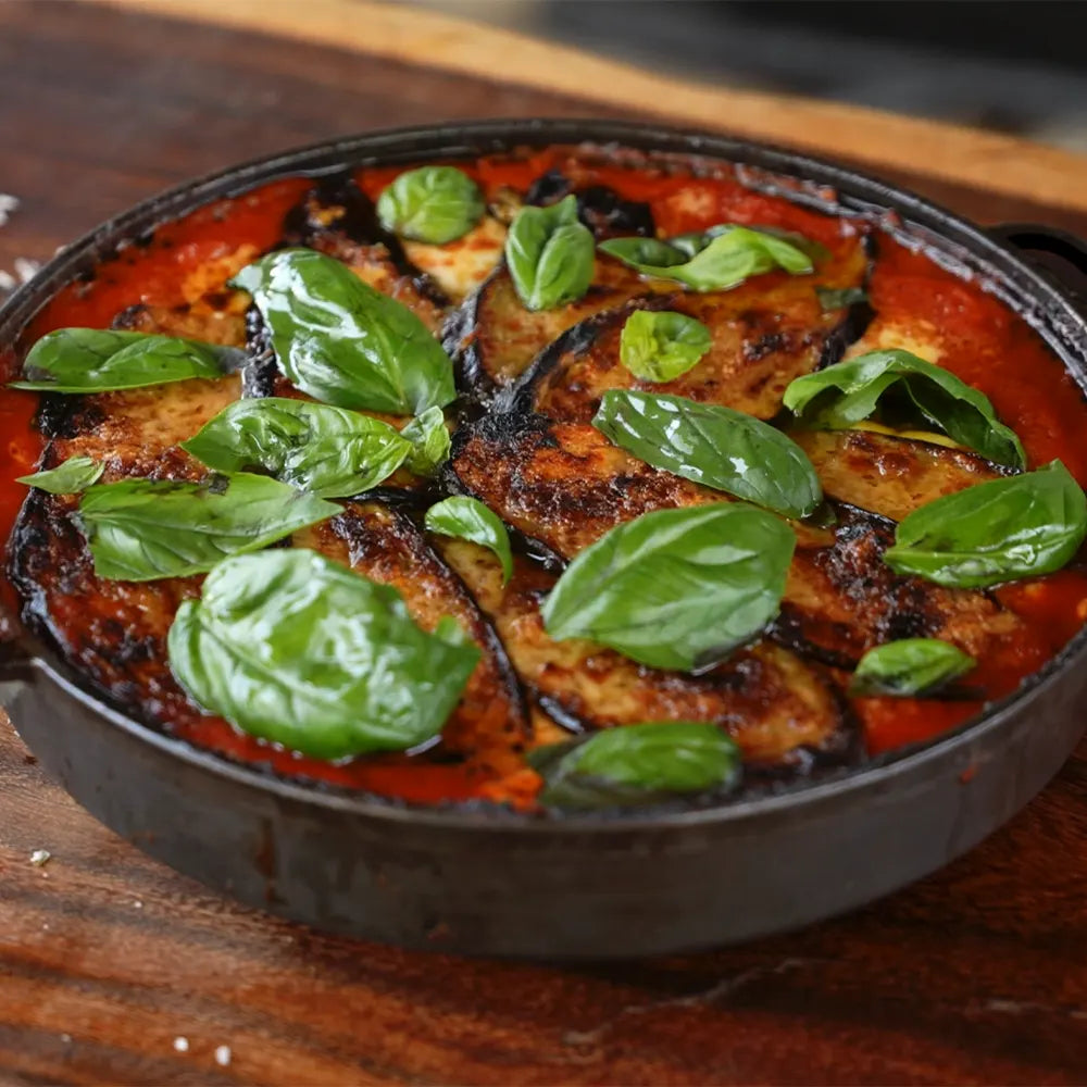 Deep Dish Cast Iron Pan